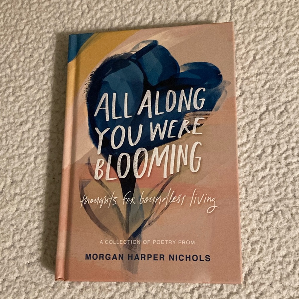 All Along You Were Blooming by — Pink & Blue Cover